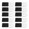 10PCS Action Figure Stand, 6in Assembly Action Figure Display Holder Base Doll Model Support Stand for 1/144 Scale Anime Figures SD BB Model Dolls (Black) view 1