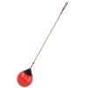 29cm Red Small Inflatable Ball Swing Seat, Plastic Children's Play Swing with Rope Chain, Suitable for Indoor Outdoor Garden, Come with Fine Workmanship, High Strength and view 2