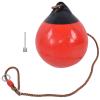 29cm Red Small Inflatable Ball Swing Seat, Plastic Children's Play Swing with Rope Chain, Suitable for Indoor Outdoor Garden, Come with Fine Workmanship, High Strength and view 4