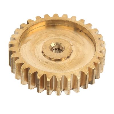 Brass Spur Gear 30 Tooth for Servo 25 Tooth Spline 0.8 Mod Industrial Robot Part 430500250030