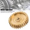 Brass Spur Gear 30 Tooth for Servo 25 Tooth Spline 0.8 Mod Industrial Robot Part 430500250030 view 2
