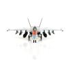 LIUSANGLIU Scale Aircraft 1/72 for F/A-18F Super Hornet Fighter Model 168929 VFA-94 USS Nimitz 2021 Alloy Plane Model Suitable for Display view 2