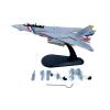 LIUSANGLIU Scale Aircraft 1: 100 for American F-14D Fighter Model VF-2 Squadron Alloy Finished Plane Model Military Aircraft Model Suitable for Display view 2