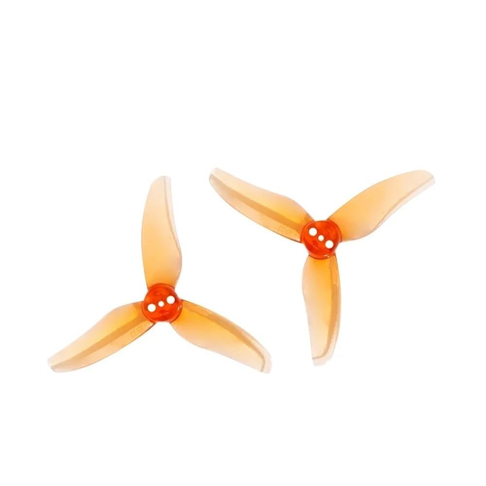 12Pairs(12CW+12CCW) Hurricane 2512 3-Blade Propeller 1.5mm (Random Color)