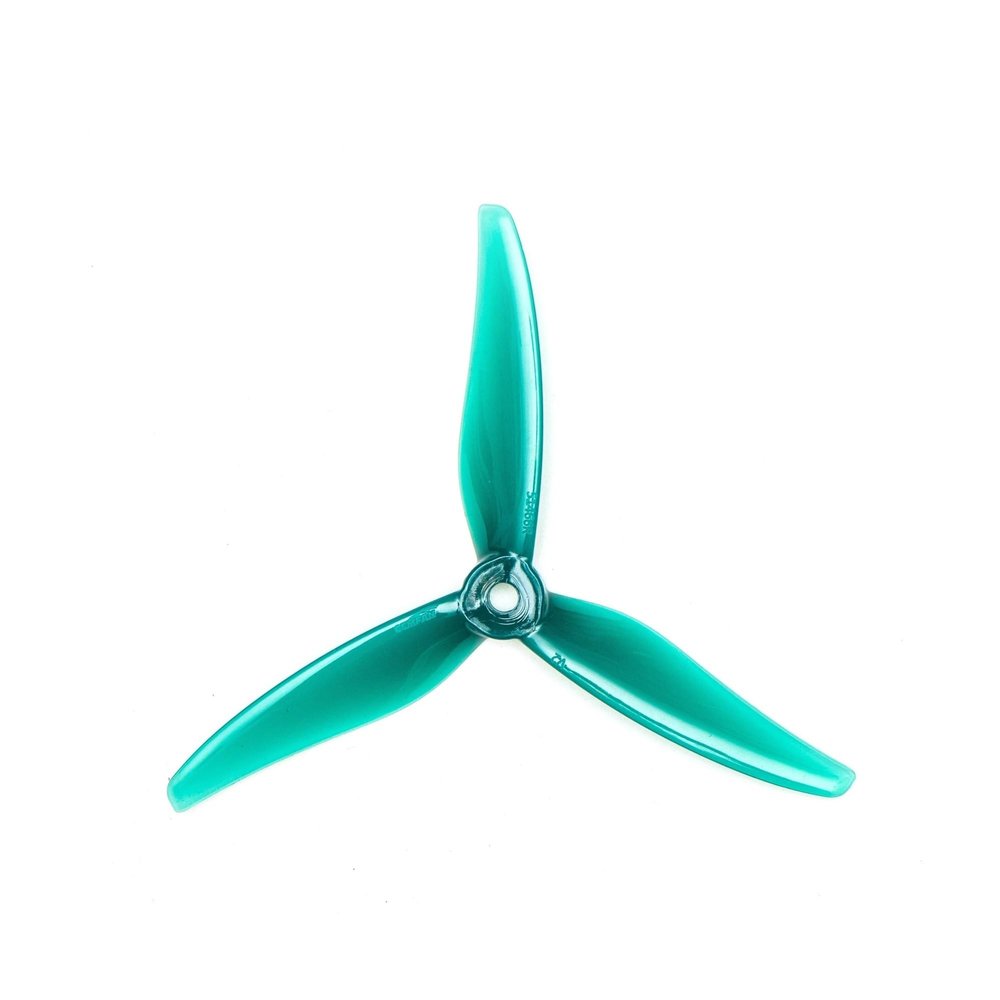 10Pairs (10CW+10CCW) Hurricane 51466 V2 3-Blade Propeller(10Pairs Wave Blue)