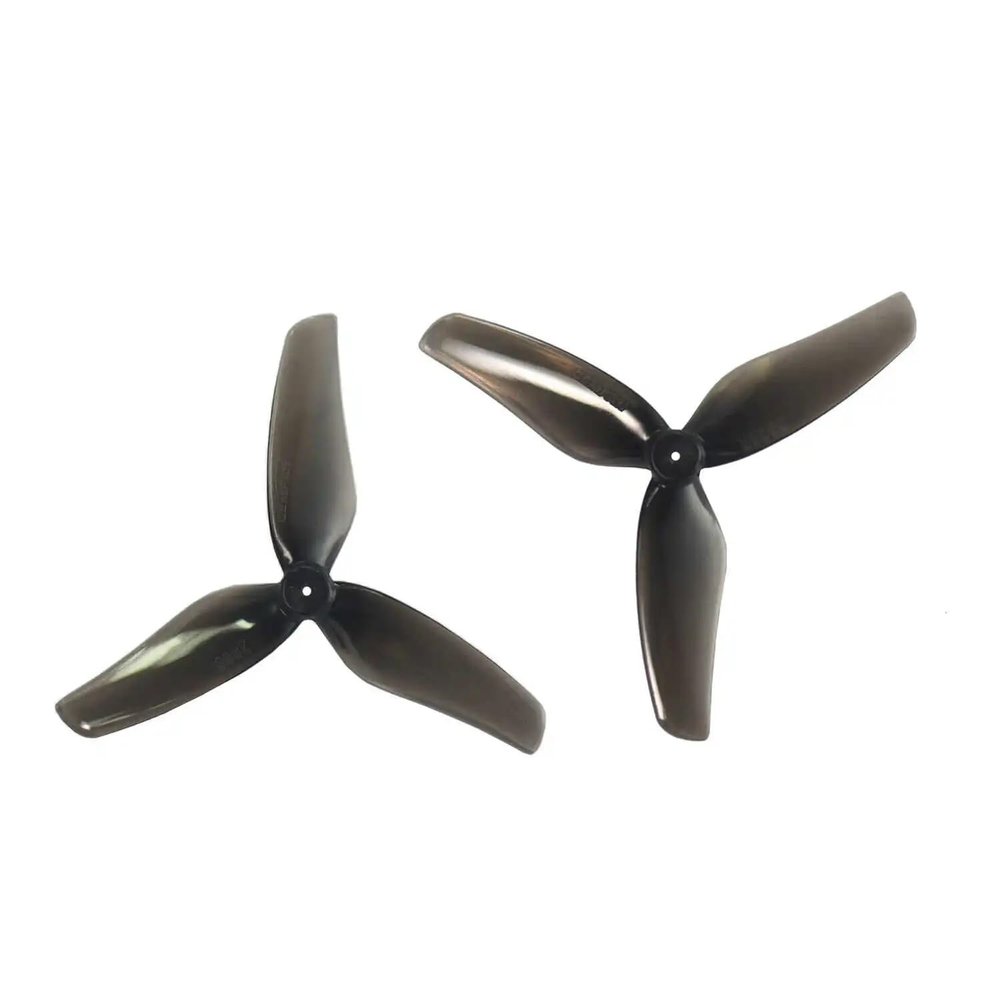 12Pairs(12CW+12CCW) 2023S 51mm 3-Blade Propeller 1.5mm for FPV 2inch Micro Drones(12Pairs Gray)
