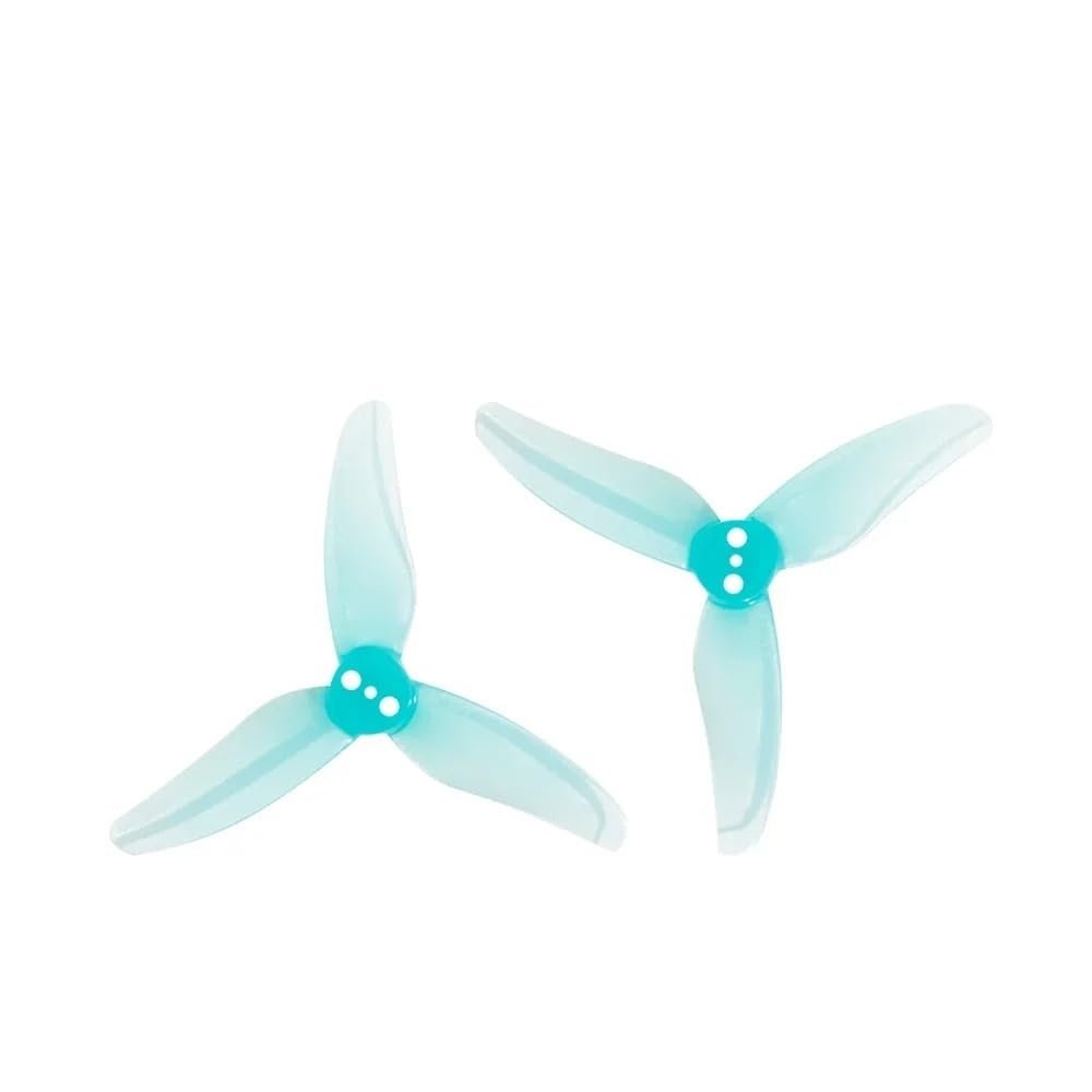 12Pairs(12CW+12CCW) Hurricane 2512 3-Blade Propeller 1.5mm for RC FPV 2.5inch Toothpick Drones