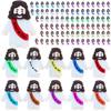 100 Pcs Little Jesus Figures Rubber Mini Jesus Figurines in Bulk Christian Tiny Baby Jesus Loves You Figures for Hide and Seek Easter Egg Fillers Egg Hunt Religious Party Favors(10 Color *100) view 1