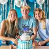 19th Birthday Cake Topper, Black Blue Happy 19th Birthday Cake Toppers for Boy Girl, 19 Years Old Birthday Party Supplies, Glitter Cake Decor, 19th Birthday Cake Decorations view 4