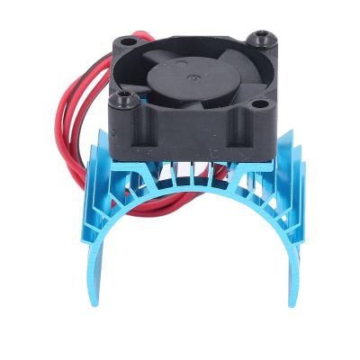 Funien RC Motor Fan, Aluminum Alloy Brushed Brushless Motors Cooling Fan for 540 550 3650 3660 3665 Size Motors, Compatible with SCX10 90046 AXI03007 Redcat Gen8 VS4-10 Model