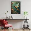 1000 Piece Adult and Youth Colorful Animals Puzzles Hummingbird with Butterfly Wings Fun and Challenging Animals Themed Puzzles Great Gift for Family and Friends Dimensions view 3