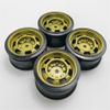 4pcs 1/10 Scale Plastic Rims Offset 6/9mm Compatible With 12mm Nut RC Touring And Drift Car Models(4PCS 6MM OFFSET) view 4