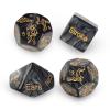 4Pcs Black Sex Dice Set for Couples Naughty Sex Dice for Couples Game Dice Games for Adults Party Bedroom Sweater JSD11 view 1