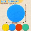 4PC Sensory Wall Fidget Toys for Toddler Baby 1-3 Classroom Must Have Sensory Mats for Kid Autism ADHD Quiet Silicone Tactile Pad Desk Toys Calm Down Item Mini Floor Tiles Fidget Autistic Special Need view 2