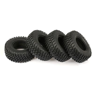 4PCS 100MM Rubber 1.9 Wheel Tires for 1:10 RC Crawler Car for Axial SCX10 AXI03007 D90 D110 for Tam-iya CC01