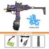 Ctffnny Gel Ball Blaster SMG, Pre-Loaded Function, Full Automatic, 130FPS 10RPS 80FT, Gel Gun, Orby Gun with Goggles for Outdoor Team Games (Colorful) view 2