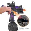 Ctffnny Gel Ball Blaster SMG, Pre-Loaded Function, Full Automatic, 130FPS 10RPS 80FT, Gel Gun, Orby Gun with Goggles for Outdoor Team Games (Colorful) view 4