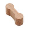 EHJRE 5X Track Connectors Set Replacement Wood Train Track Accessories Compact Cognitive Development DIY Railway Track Adapter, Wood view 3