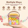 Mini Karaoke Machine with 2 Wireless Microphones, Karaoke Machine for Kids 4 5 6 7 8 9 10 Years Old, Girls and Boys - Birthday/Christmas/Halloween/Easter Gift, Microphone for Kids Party Speaker Toy view 2