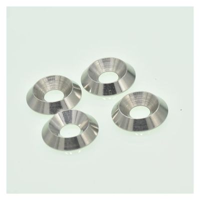 Kangsiyu 20pcs M3 M4 M5 M6 M8 M10 304 Stainless Steel Head Countersunk Screw Gasket Washer Joint Ring Backup Ring for FPV RC Car Accessories(M4(20PCS))