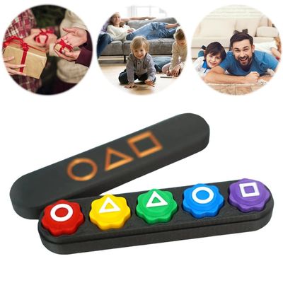 Orgone Gonggi Korean Games, Gonggi Games Gonggi Korean Jacks Game Stone Play Set, Hand-Eye Coordination Training Toy, Catching Pebble Stones Play Set- 10 Styles Available (Set 6)