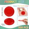 Coopay 500 Pieces 1.5 Inch Plastic Poker Chips 10 Colors Poker Card Game Chips Bulk Learning Counters Disks Bingo Chip Counting Markers for Math Practice, Game Tokens and Teaching Rewards, 38 mm view 2