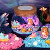 Mermaid Terrarium Crafts Kit for Kids: LED Night Light-Up DIY Toys with Remote  Fun Birthday Gifts for Girls Ages 5 6 7 8 9 10 Years Old  Creative Arts & Crafts Activity Set view 1