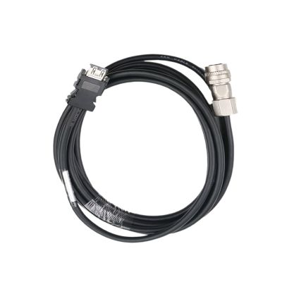 Bolisila Cable CNV2E-8P (Straight) CNV2E-9P (Angle) M70 Servo Motor HF-XX-A48 Series Encoder Cable(7M,CNV2E-8P (Straight))
