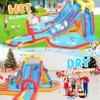 Whubefy Extra Large Inflatable Water Slide, 18X14 Ft Bounce House for 5-12, 840D+420D Oxford Fabric, Long Slide/Splash Pool/680W Blower/10 Accessories, Suitable for 10 Kids, Backyard Summer Fun view 3