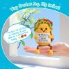 Alavvii 4pcs Emotional Support Valentines Day Gift for Women Men,Positive Crochet Animals Taco Birthday Gift for Wife Husband,Positive Potato Gift for Mom Dad Sister Friend Coworkers, Desk Dcor view 4