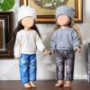 Bencailor 8 Pcs Winter Doll Clothes Winter Doll Accessories Include Sweater Pants Shoes Hat for Birthday Gift(Classic,18 Inch) view 4