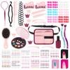 Bayer Design Charlene Magic Nails Styling Head Doll with Hair & Nail Art, 10.5 in Tall Bust, Movable Hands, Beauty Salon Toy for Kids Ages 3+ view 2