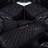 Car Seat Cushion for Ford Ranger 2019-2024, All Seasons Durable Car Seat Cushion Pad, Comfort Breathable Non-Slip Car Front and Rear Seat Protective Covers,A Black view 1