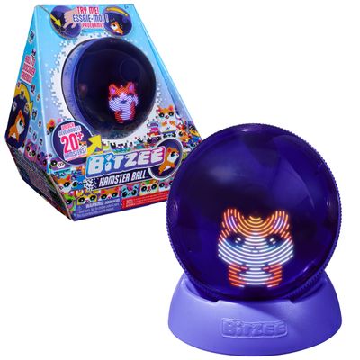 Bitzee, Hamster Ball Interactive Toy with Over 20 Hamsters Inside, Rolls and Reacts to Touch, Digital Pet Kids Toys for Girls and Boys Ages 5 and up.