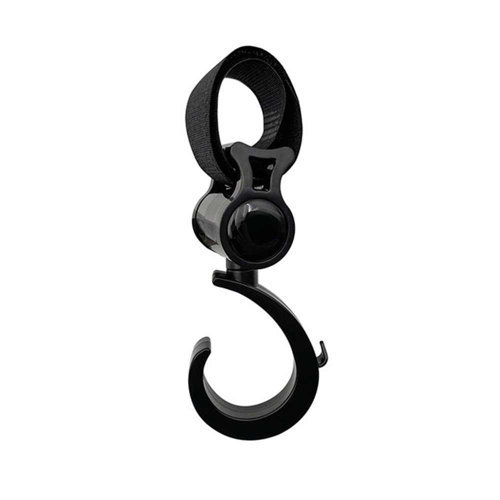 1Pc/2Pcs 360 Degree Rotating Baby Strollers Hook Multifunctional Hanger for Easy Convenience Use Enhancing Durability