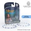 blinger Ultimate Fan Refill Pack of 30 Dazzling Hair-Safe Gems - Light Blue  as seen on Shark Tank | Hair-Safe Bedazzler Gem Stamper for all the Sports Lovers | Fun Gift, Game Days, Sports view 2