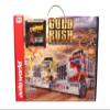 Auto World 18' Gold Rush Go for The Gold Slot Race Set HO Scale with AMP Xtraction Cars and Working Headlights view 1