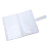 108 Pockets 3 Inch Mini Photo Album PU Leather Book Style for Wedding Baby Art Enthusiasts Black (White) view 4