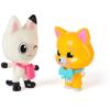 Gabby's Dollhouse: The Movie - Panda Paw & Leopold Figure Set with 2 Accessories for Ages 3+ view 3