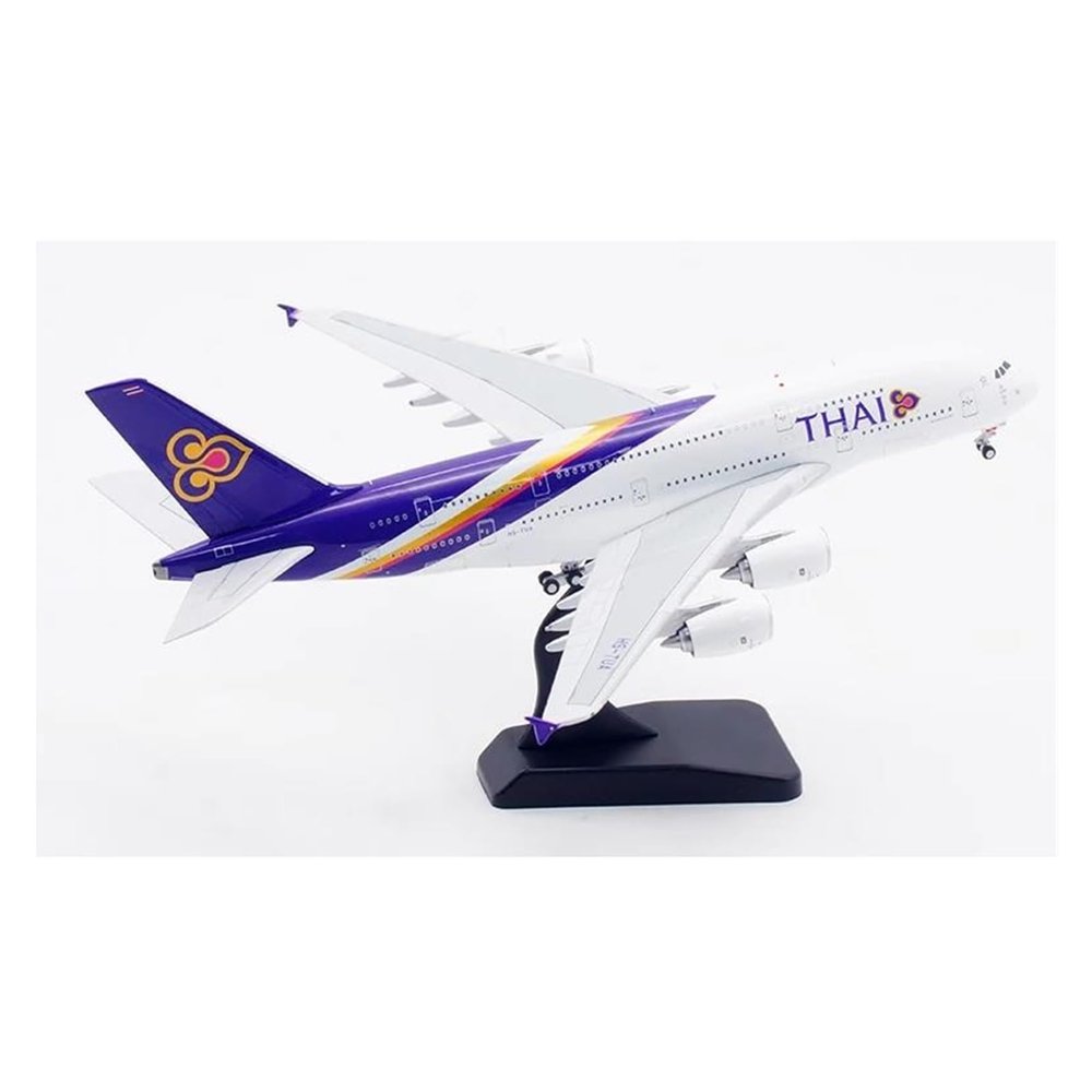 LIUSANGLIU Scale Aircraft 1/400 for Thai A380 Aircraft Model HS-TUA Alloy Collection Model Display Plane Model Suitable for Display