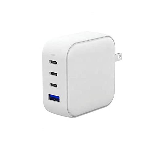 BoxWave Charger Compatible with Meta Quest 3S - PD miniCube (100W), 100W 3 PD Port Wall Charger International - Winter White