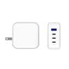 BoxWave Charger Compatible with Meta Quest 3S - PD miniCube (100W), 100W 3 PD Port Wall Charger International - Winter White view 4