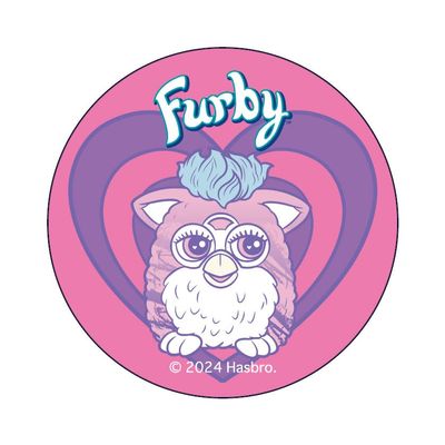 Furby Magikaru Department Store Tin Badge 2