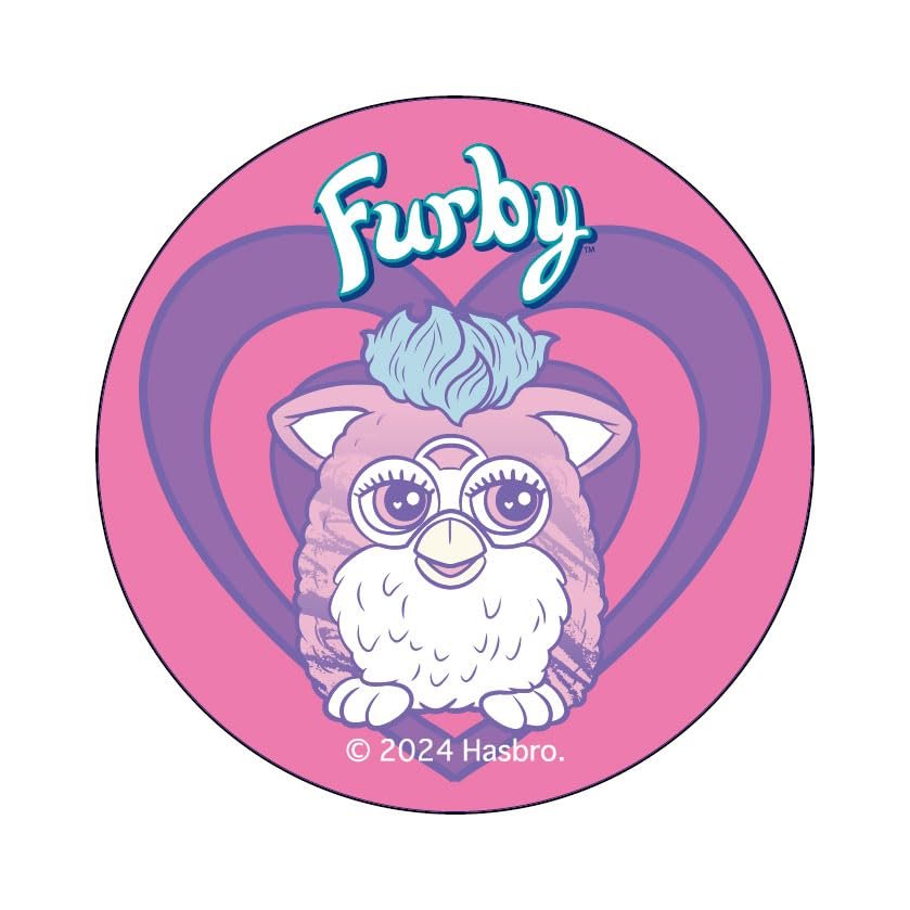 Furby Magikaru Department Store Tin Badge 2