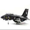OQMAZO Die Cast Plane 1 72 Cw Us F14 F-14a for Fighter Model Vx4 Squadron Painting Finished Alloy Collection Model Finished Metal Airplane view 2
