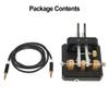 Shortwave CW Transmitter Automatic Morse Code Key Automatic Morse Keyer Dual 3.5mm Audio Interface Dual-Paddle(Silver) view 3