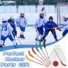 120 Pcs Hockey Party Favors Set, Multicolor Hockey Stick Pencils with Erasers, 36 Pencils 48 Foam Balls 36 Gift Bags for Hockey Theme Birthday Party, School Classroom Prizes, Goodie Bags Fillers view 4