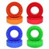 4pcs 1.9 Inch Silica Gel Rubber Foam Tires Compatible With 1/10 RC Crawler Vehicles Compatible With TF2 GEN8(RED) view 2