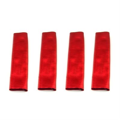 4 Pack Shock Absorber Covers Dust Protection Compatible With 1/10 Scale RC Cars Compatible Accessories(RED)