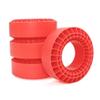 Waterproof Foam Tire Inserts 108Mm DIY Compatible With 1.9 Inch Wheels Compatible With 1/10 Scale RC Crawlers(RED) view 1
